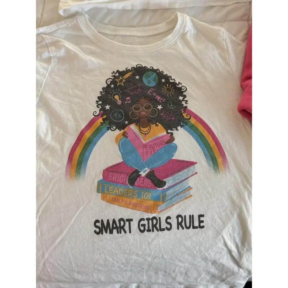 Girls 10–12 Black History‎ Month Shirt Lot (6) Graphic Tees & Sweatshirts